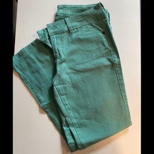 Lauren Conrad mint green jeans
